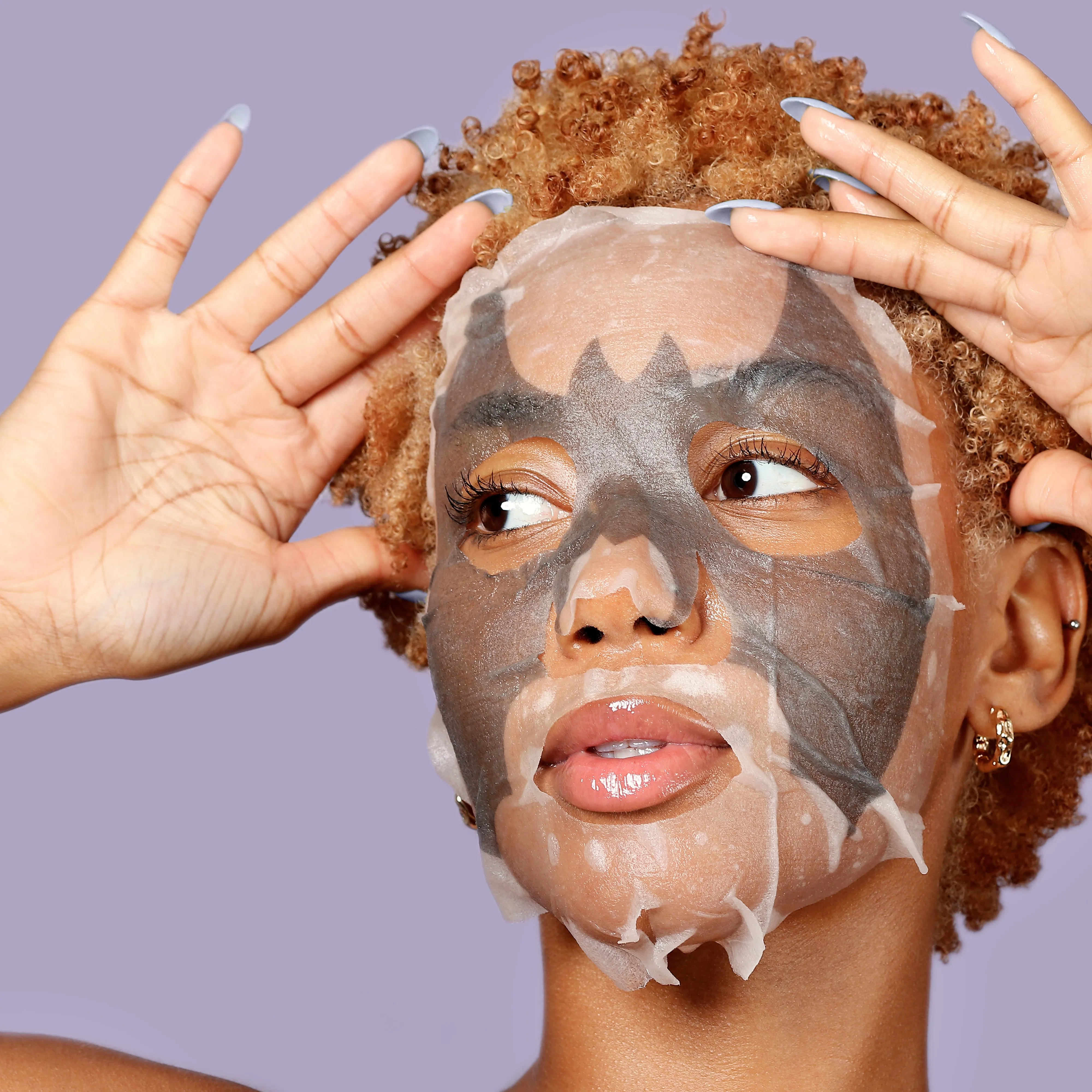 Animated Bat Detoxifying Charcoal Facial Mask - 10 Masks