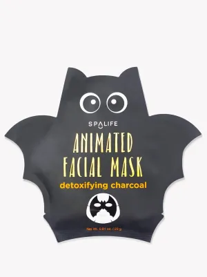 Animated Bat Detoxifying Charcoal Facial Mask - 10 Masks