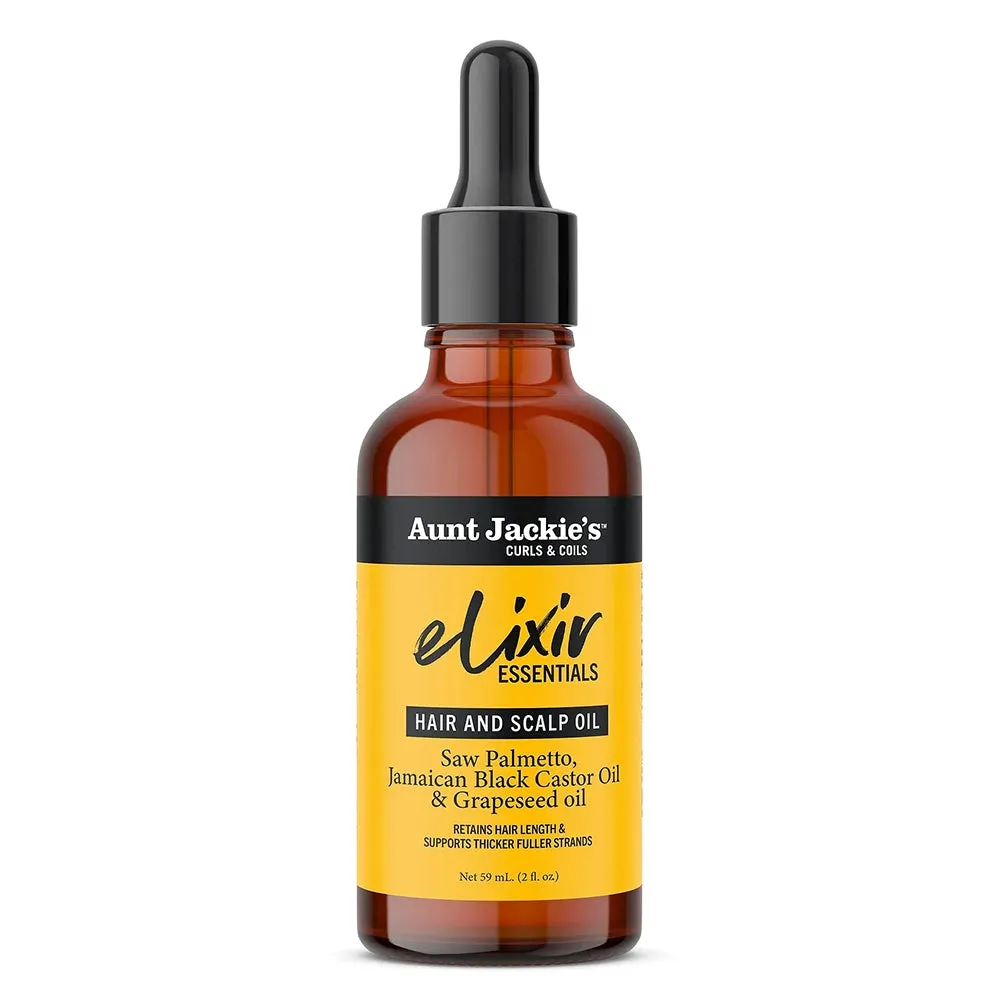 Aunt Jackie's Elixir: Saw Palmetto & Grapeseed Hair & Scalp Oil 59 ml