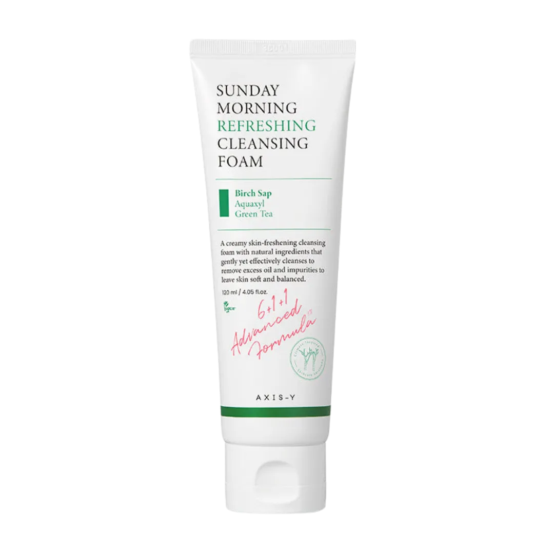 Axis-Y Sunday Morning Refreshing Cleansing Foam 120Ml