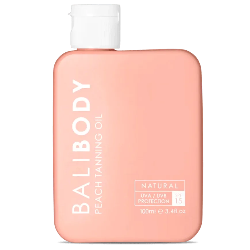 BaliBody Peach Tanning Oil SPF15