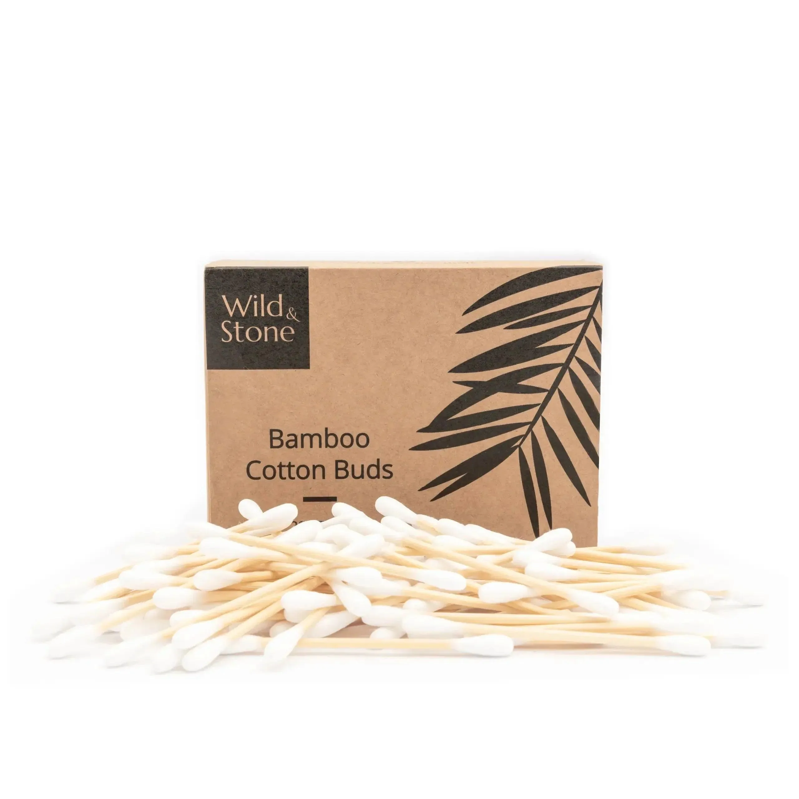 Bamboo Cotton Buds - Biodegradable & Vegan - 200 Pack