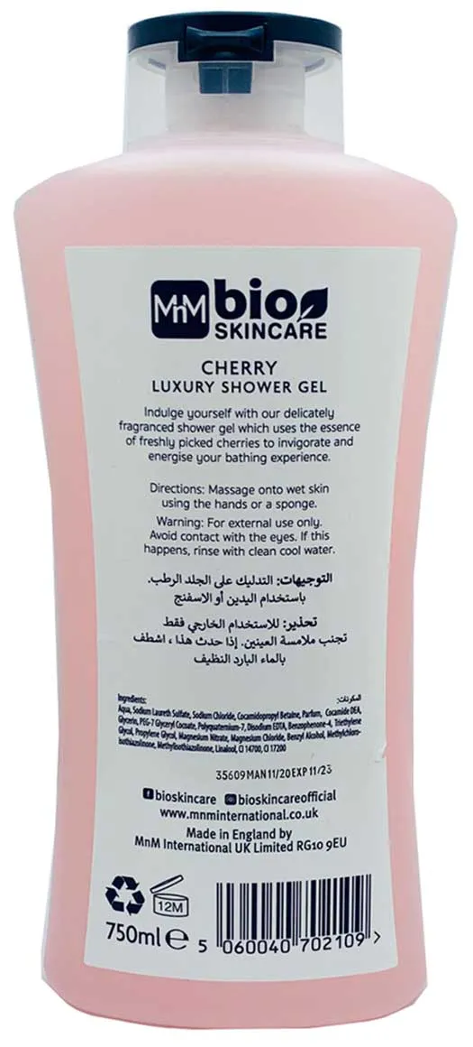 Bio Skincare Cherry Luxury Gel 750ml