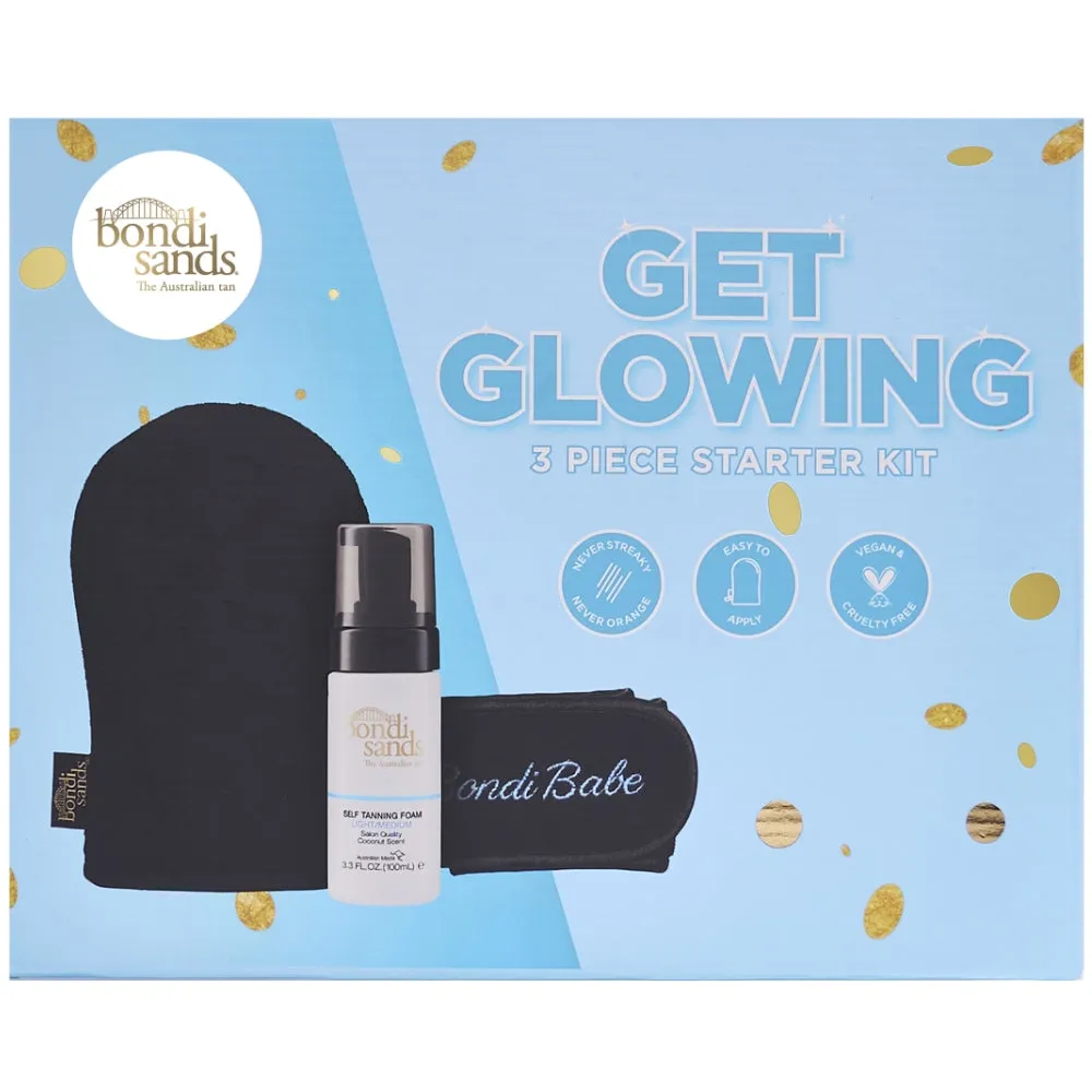 Bondi Sands Get Glowing 3 Piece Starter Kit Light/Medium