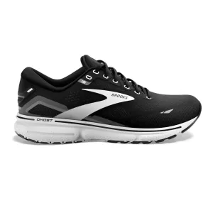 Brooks Ghost 15 (Mens) Wide - Black/Blackened Pearl/White