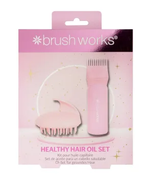 Brushworks Healthy Hair Oil Set