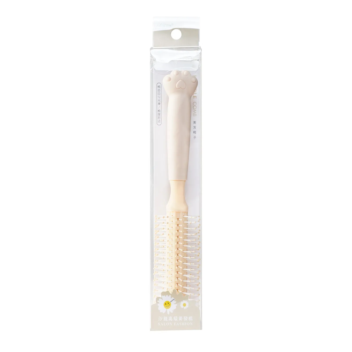 Cat Paw Round Detangling Brush