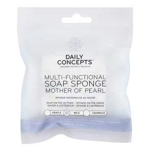 Daily Concepts Multi-Functional Soap & Sponge Mother Of Pearl 1.6oz/ 45g