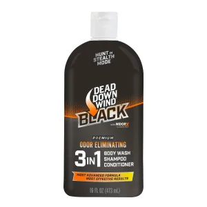 Dead Down Wind Black 3-in-1 Body Wash/Shampoo/Conditioner