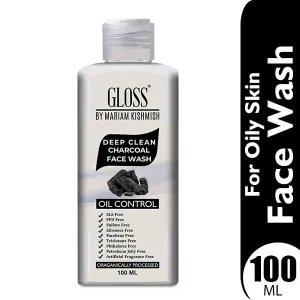 Deep Clean Charcoal Face Wash Oil Control, Detoxifying & Purifying