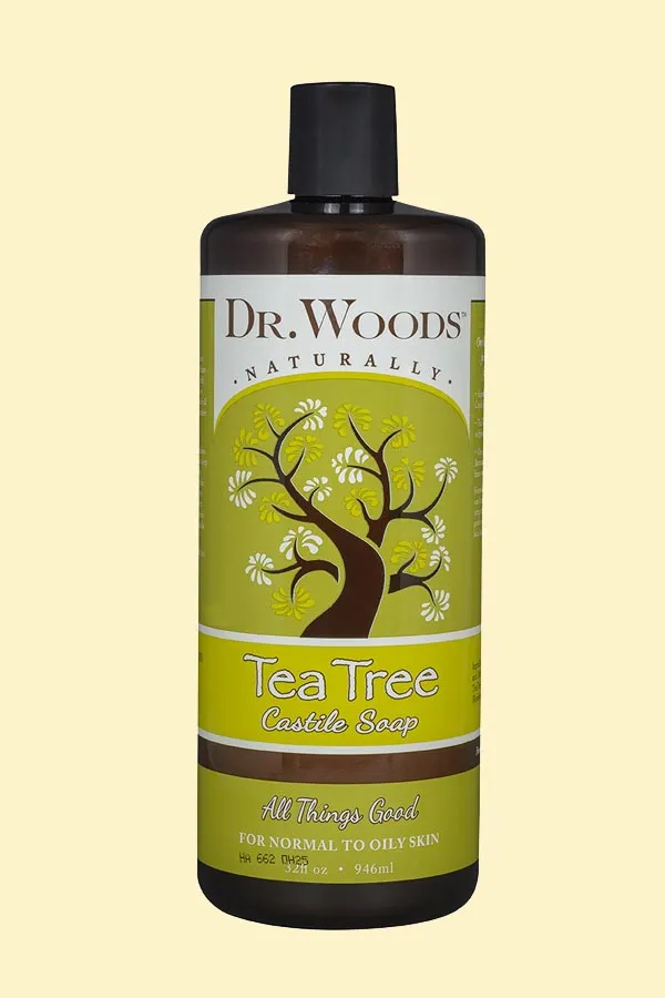 Dr. Woods Tea Tree with Shea Butter Castile Liquid Soap