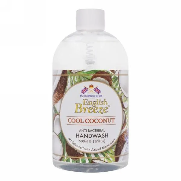 ENGLISH BREEZE COOL COCONUT HAND WASH 500ML