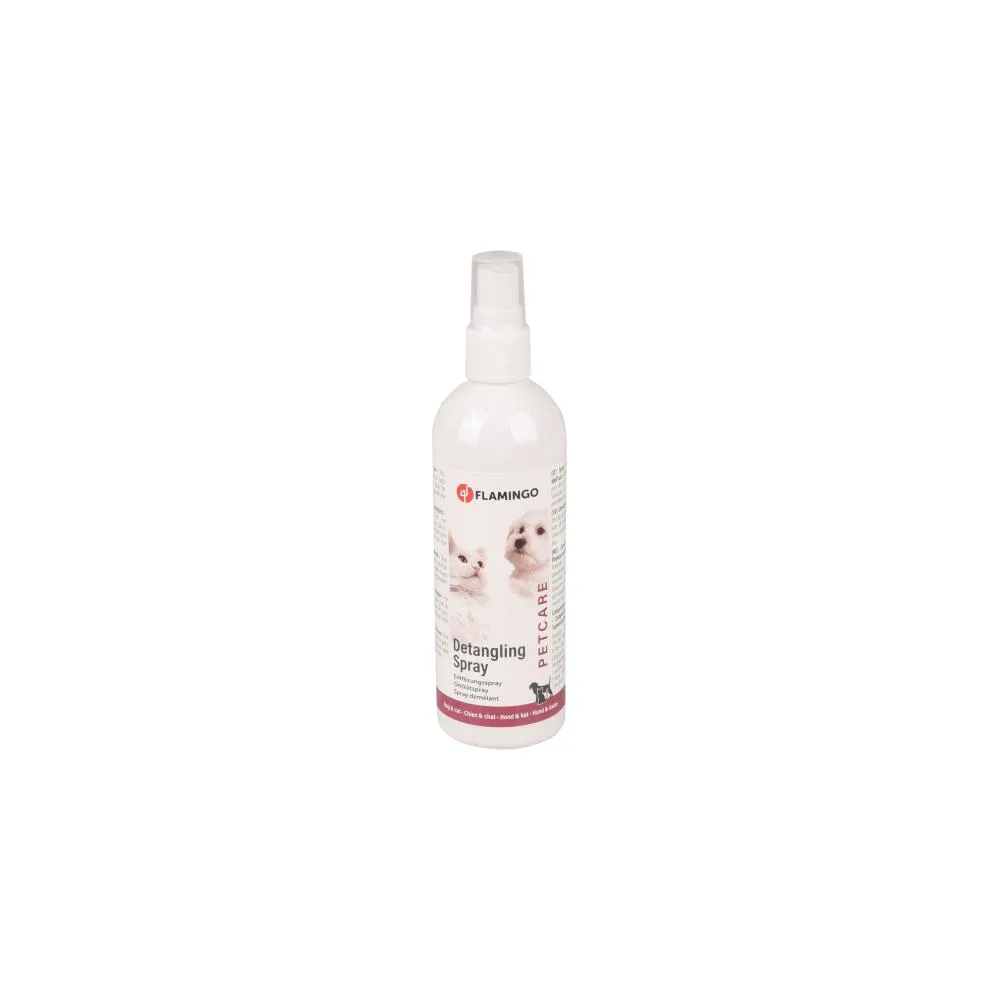 Flamingo Petcare Detangling Spray Dog Grooming 175ml