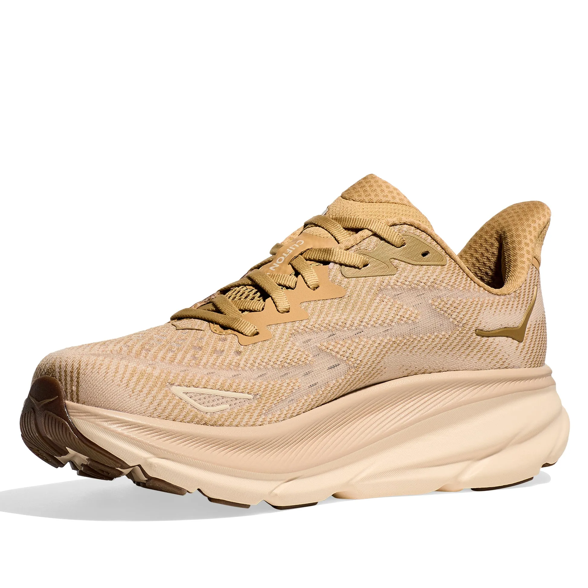 Hoka Men's Clifton 9 Running Shoes Wheat / Shifting Sand