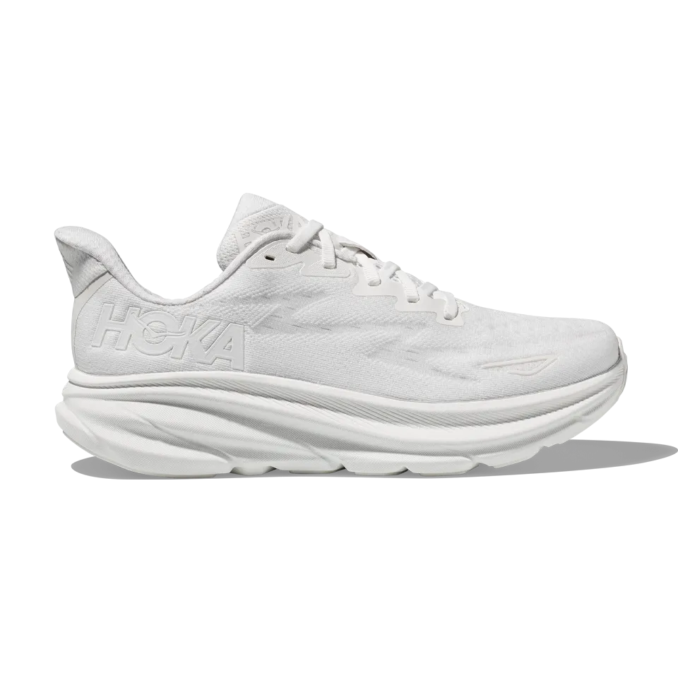 HOKA Men's Clifton 9 White/White