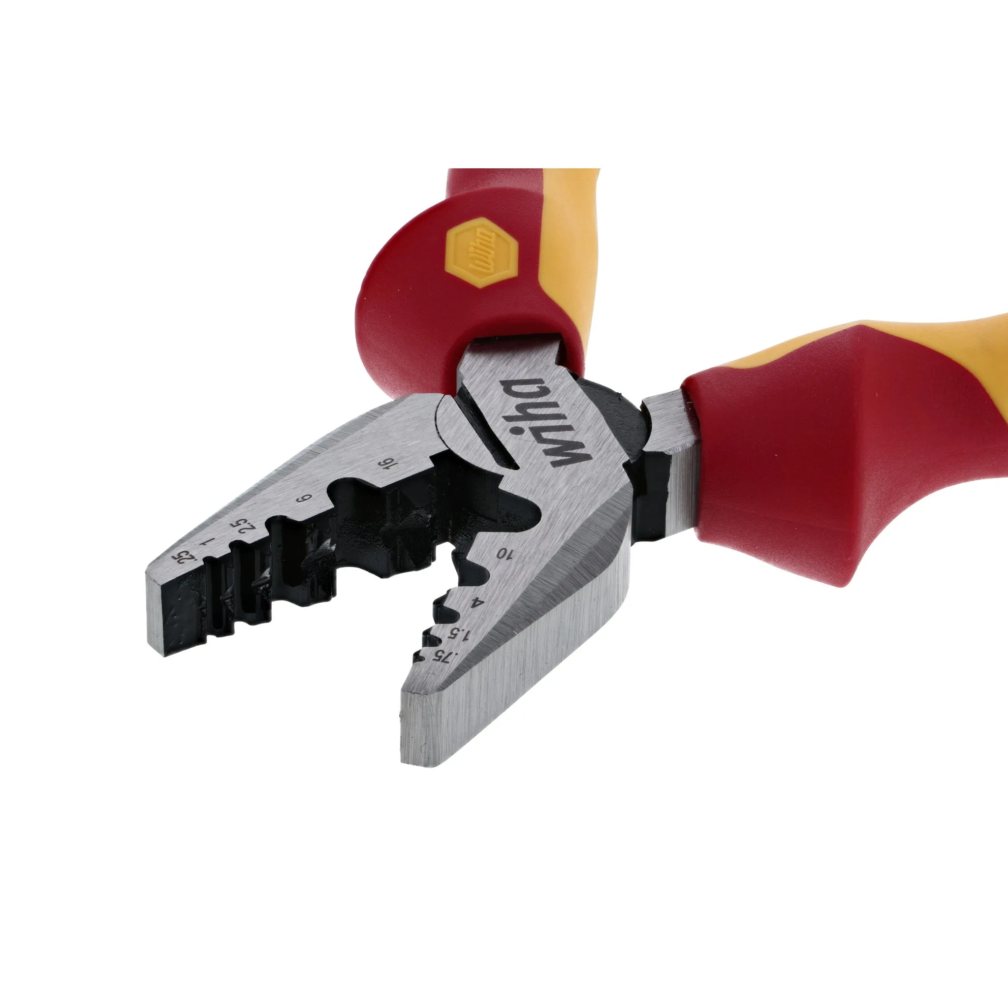 Insulated Industrial Crimping Pliers 7"