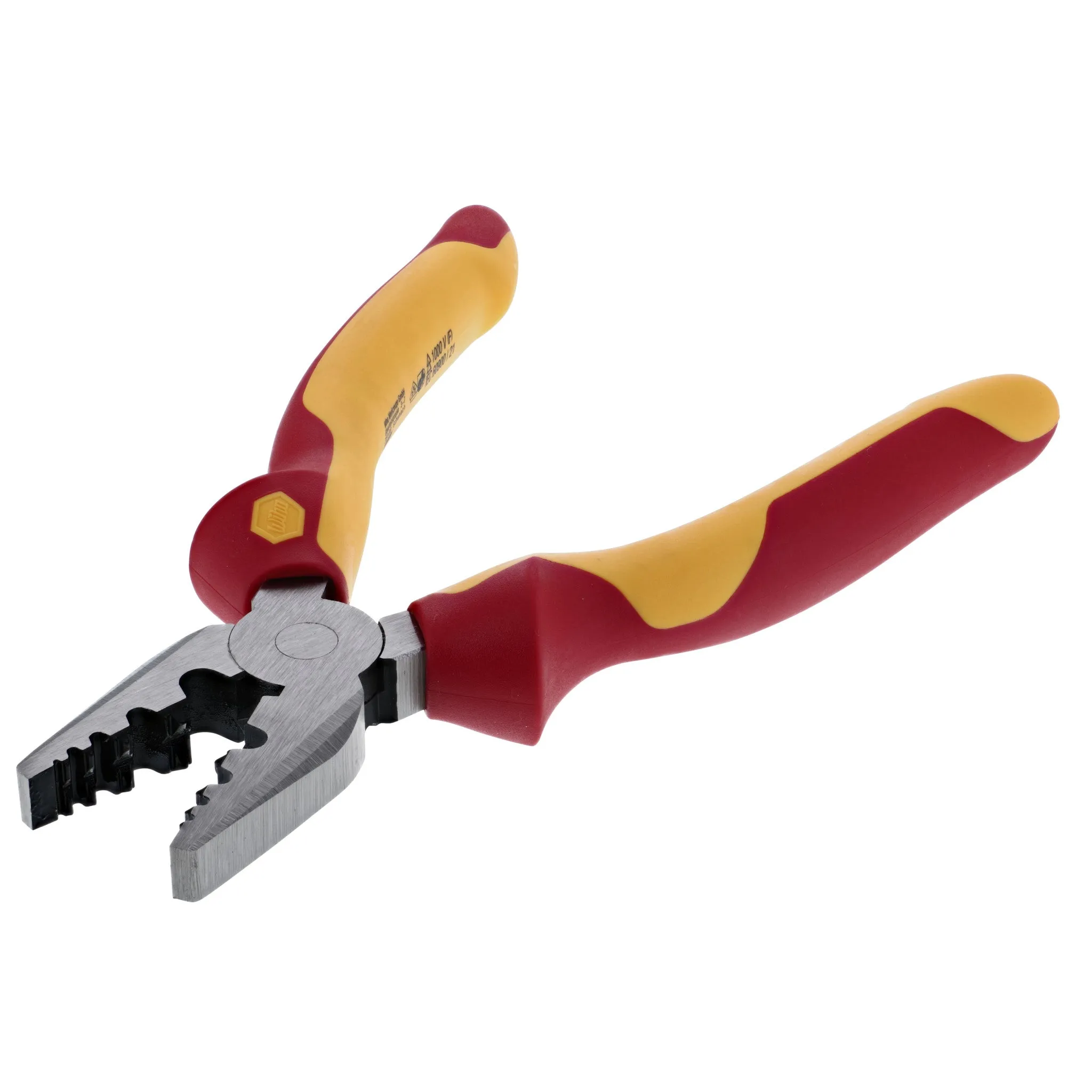 Insulated Industrial Crimping Pliers 7"