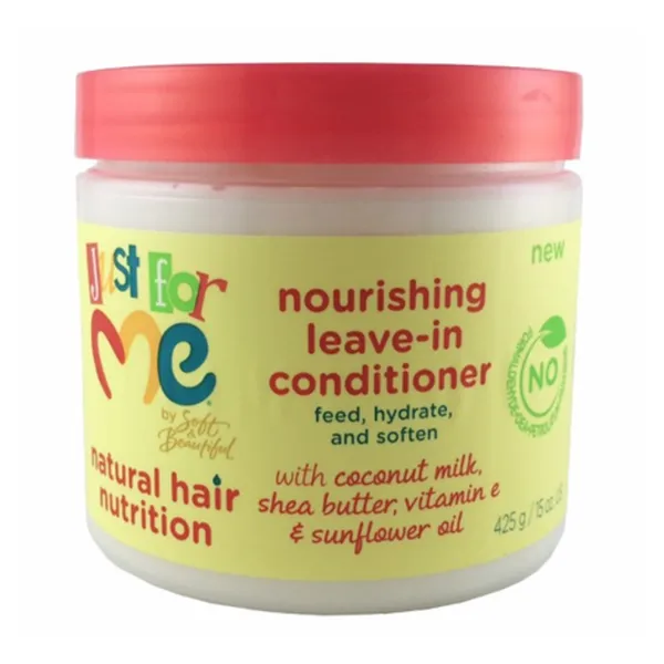 Just For Me Natural Hair Nutrition Nourishing Leave In Conditioner 425g