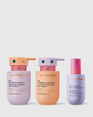 Kids Happy Hair Trio Set