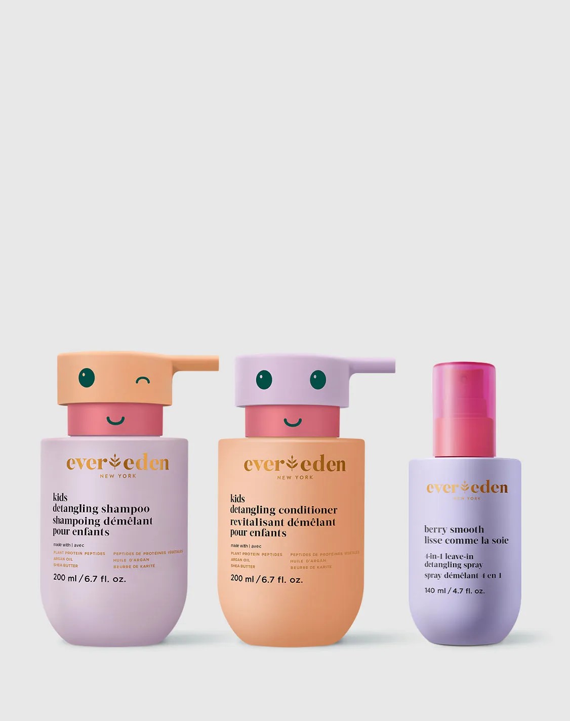 Kids Happy Hair Trio Set