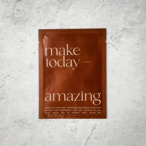 Korean Sheet Mask - Make Today Amazing | Lucky Owl