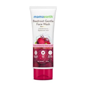 Mamaearth Beetroot Gentle Face Wash & Hyaluronic Acid For Hydrated Pink Glow -100ml