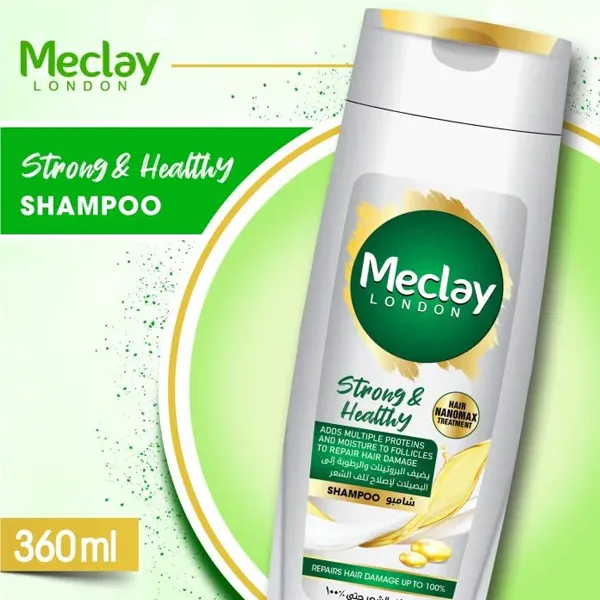 Meclay London Strong And Healthy Shampoo 360ml