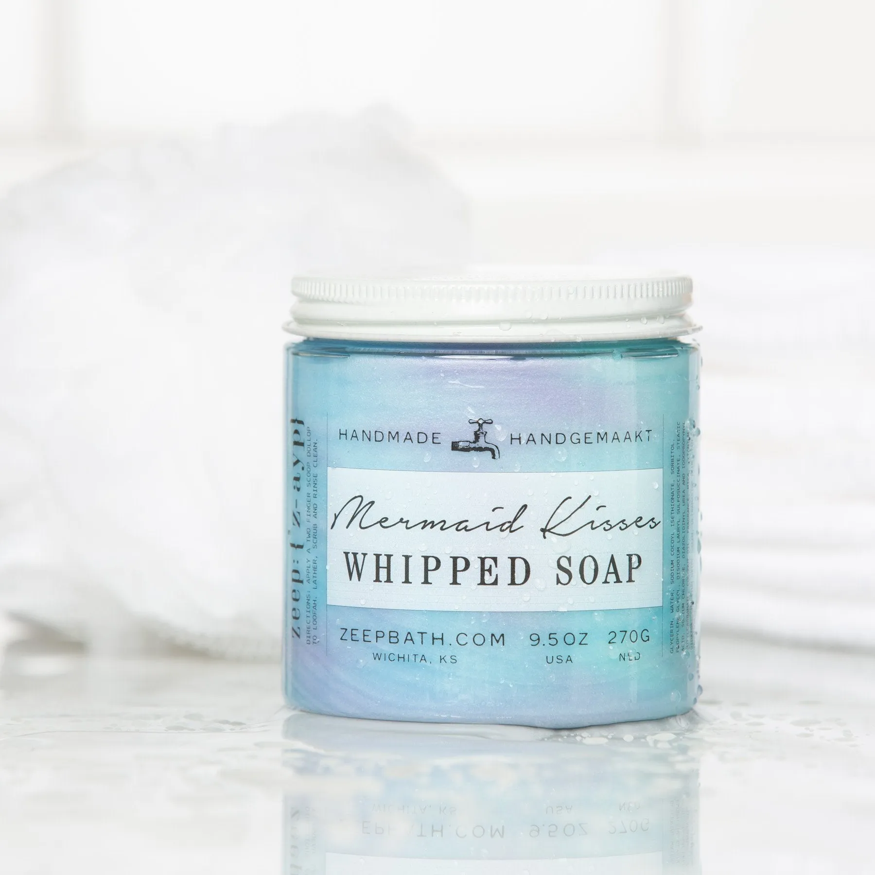 Mermaid Kisses Whipped Soap