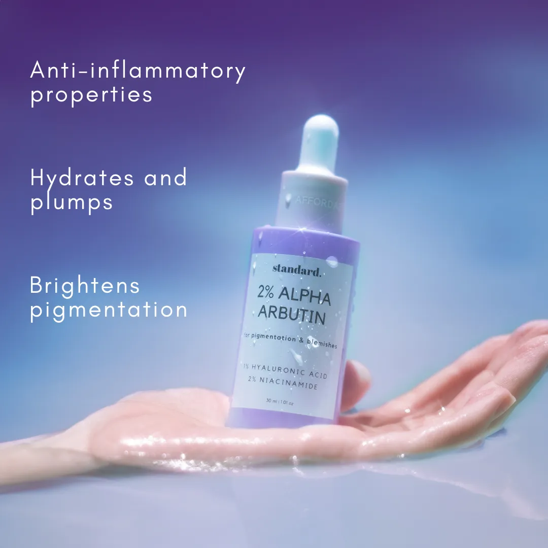 Mini 2% Alpha Arbutin Serum with Hyaluronic Acid