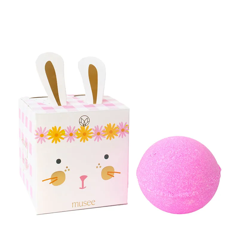 MUSEE BATH | Pink Bunny Boxed Bath Bomb