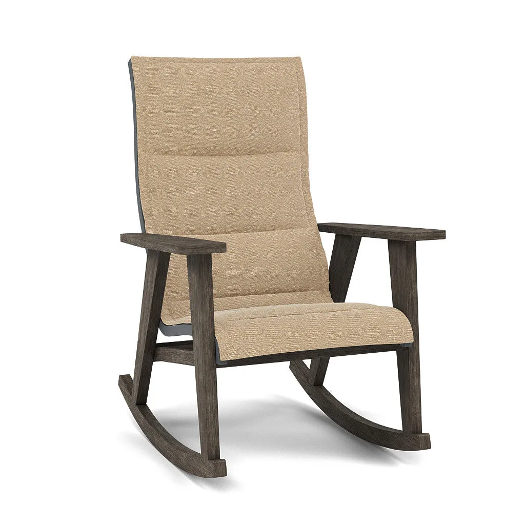 Patriot High Back Padded Sling Rocking Chair