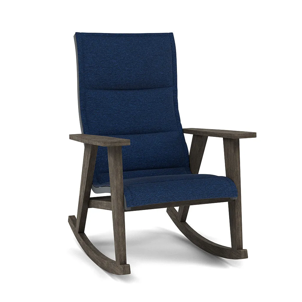 Patriot High Back Padded Sling Rocking Chair