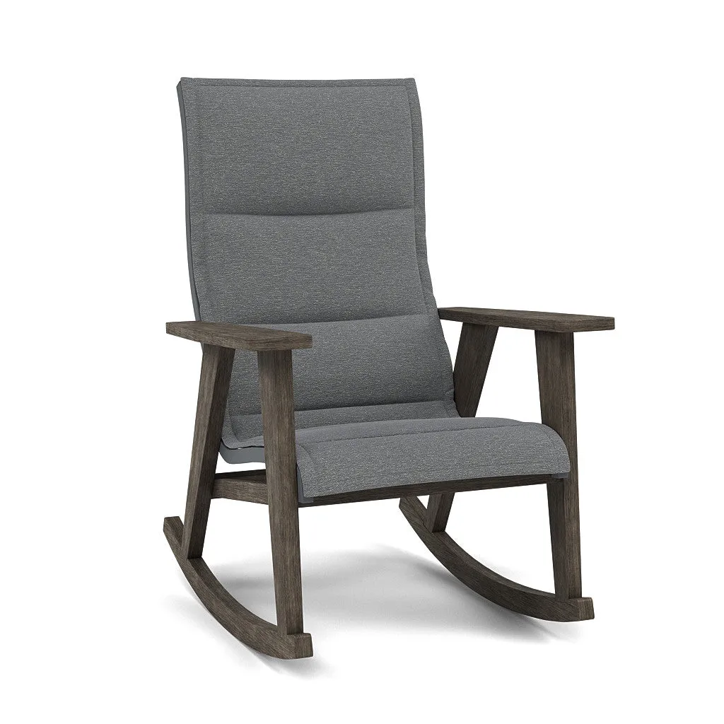 Patriot High Back Padded Sling Rocking Chair