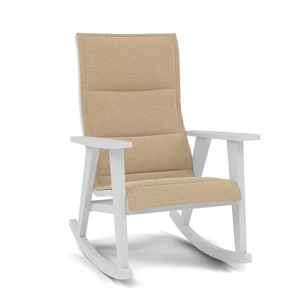 Patriot High Back Padded Sling Rocking Chair