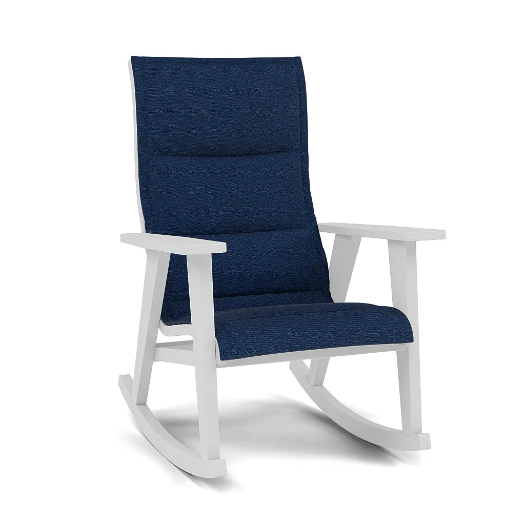 Patriot High Back Padded Sling Rocking Chair