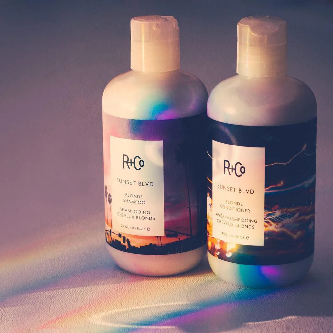 R Co | Daily Blonde Sunset Blvd Shampoo   Conditioner