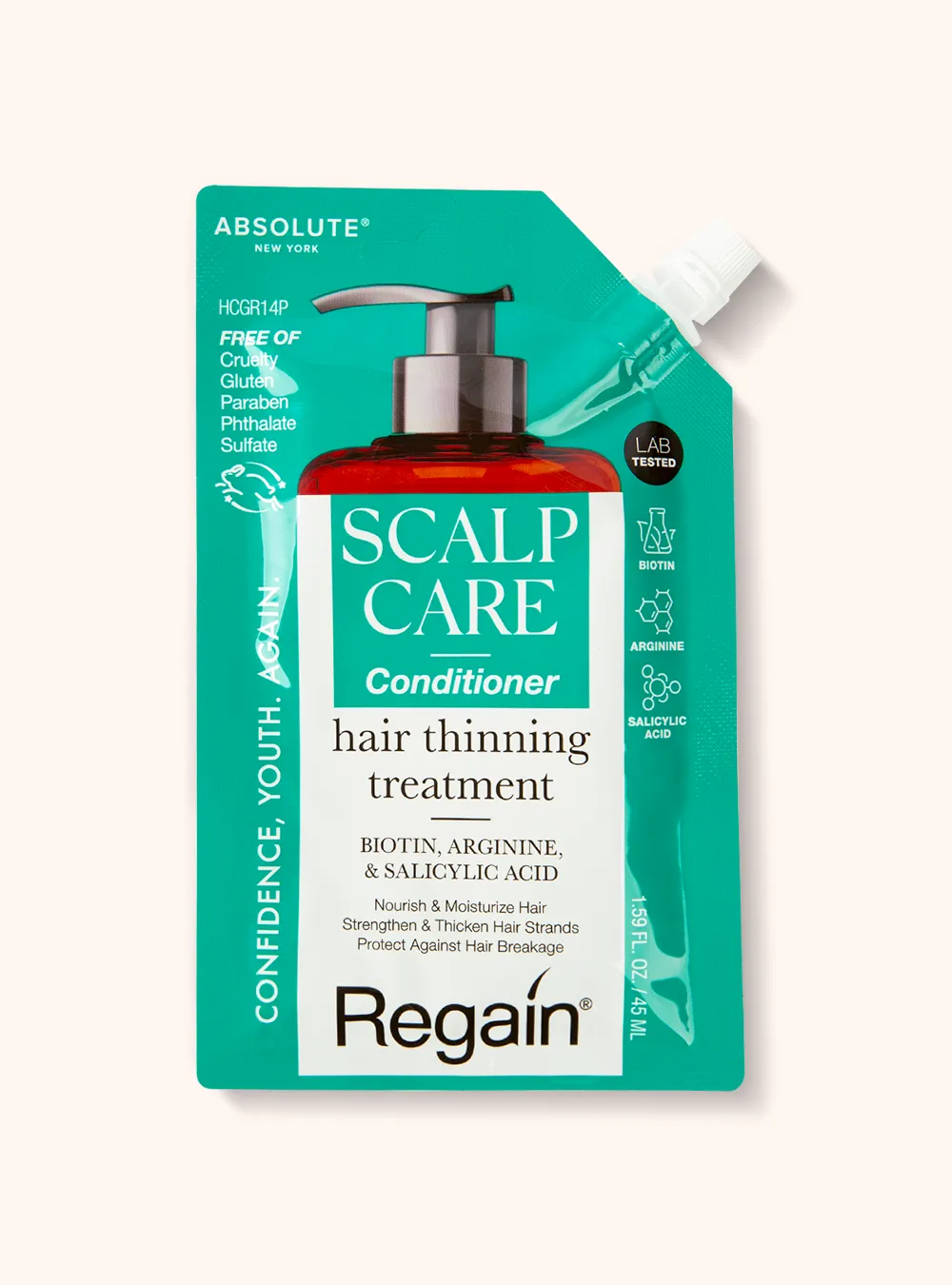 Regain Scalp Care Shampoo and Conditioner Pouch