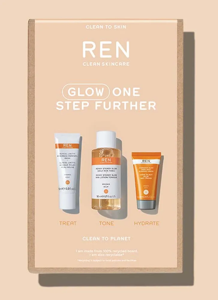 REN Clean Skincare Glow One Step Further Radiance Kit