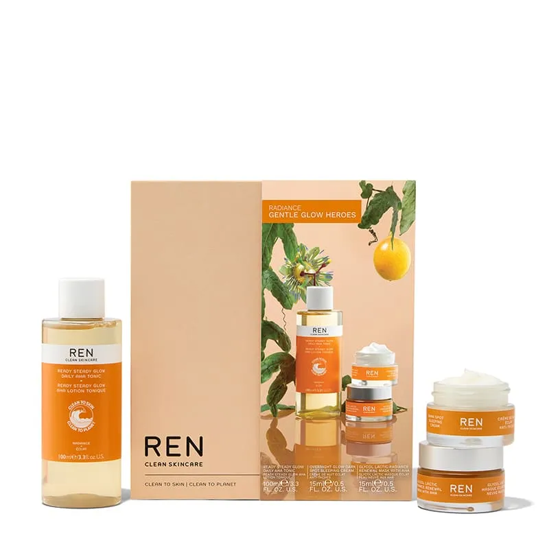 REN Radiance Gentle Glow Heroes Gift Set Discontinued