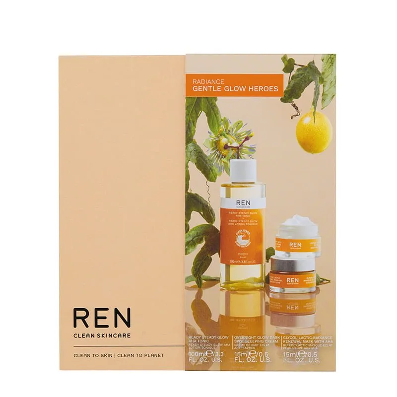 REN Radiance Gentle Glow Heroes Gift Set Discontinued