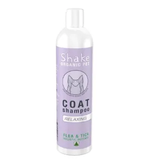 Shake Organic Coat (Relaxing) Flea & Tick Cat & Dog Shampoo