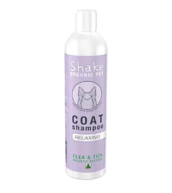 Shake Organic Coat (Relaxing) Flea & Tick Cat & Dog Shampoo