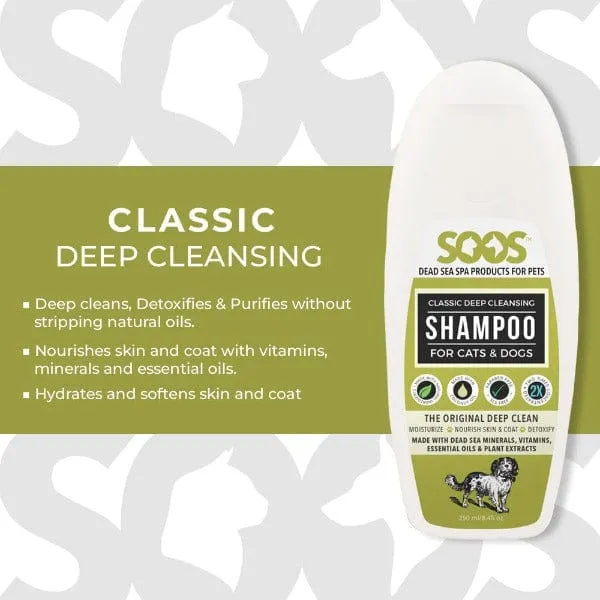 Soos Pets Natural Deep Cleansing Shampoo