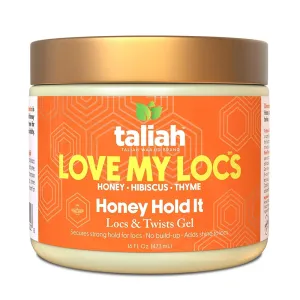 Taliah Waajid Honey Love My Locs Honey Hold It Locs & Twists Gel 16 oz