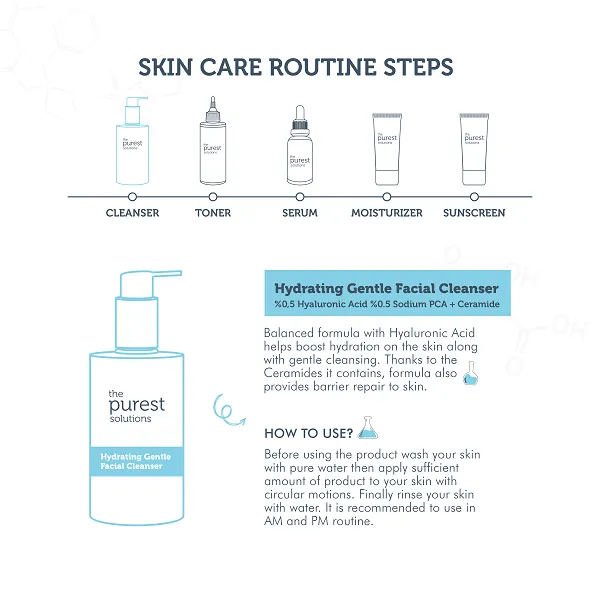 The Purest Solutions - Hydrating Gentle Facial Cleanser