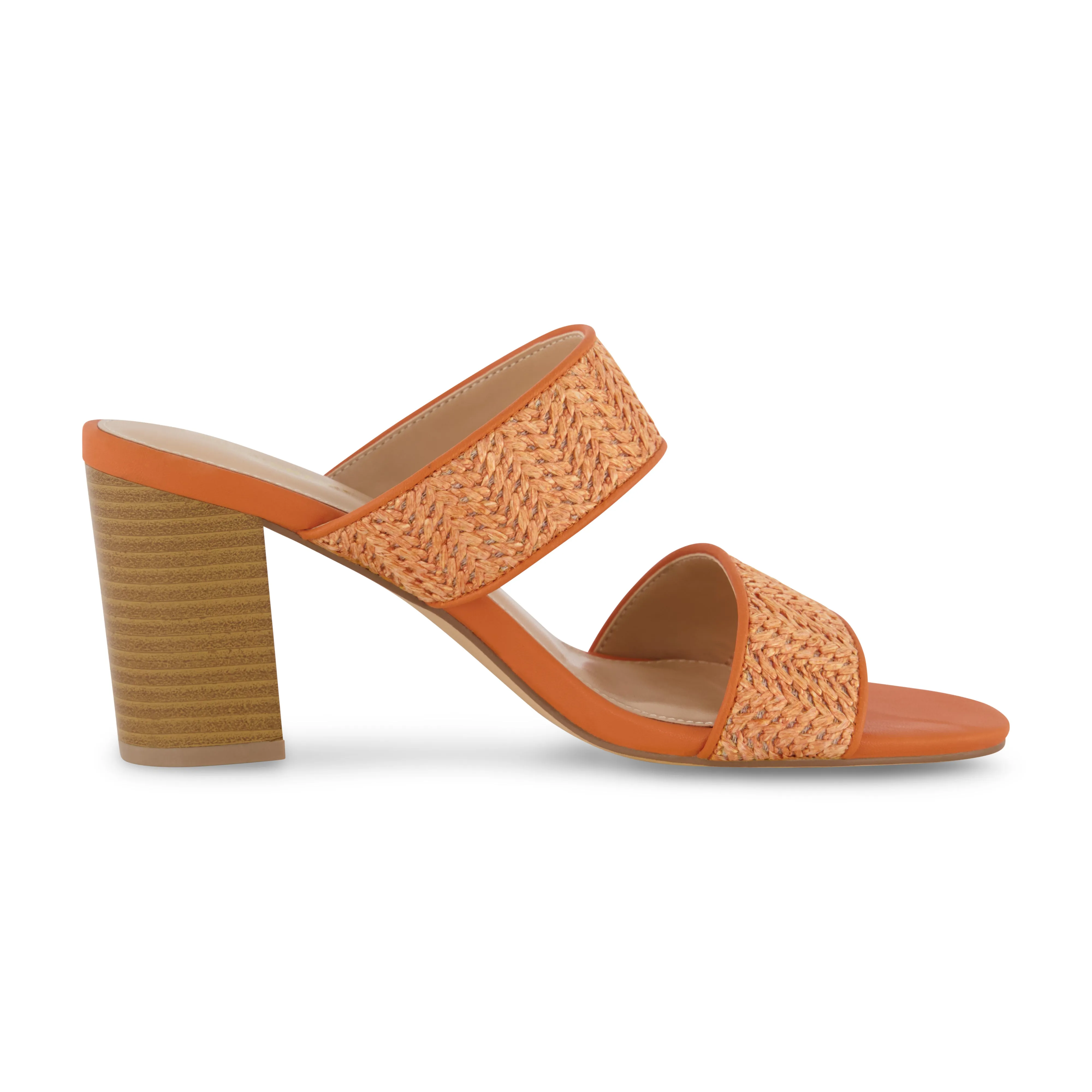 Tosh Two Band Raffia Sandal