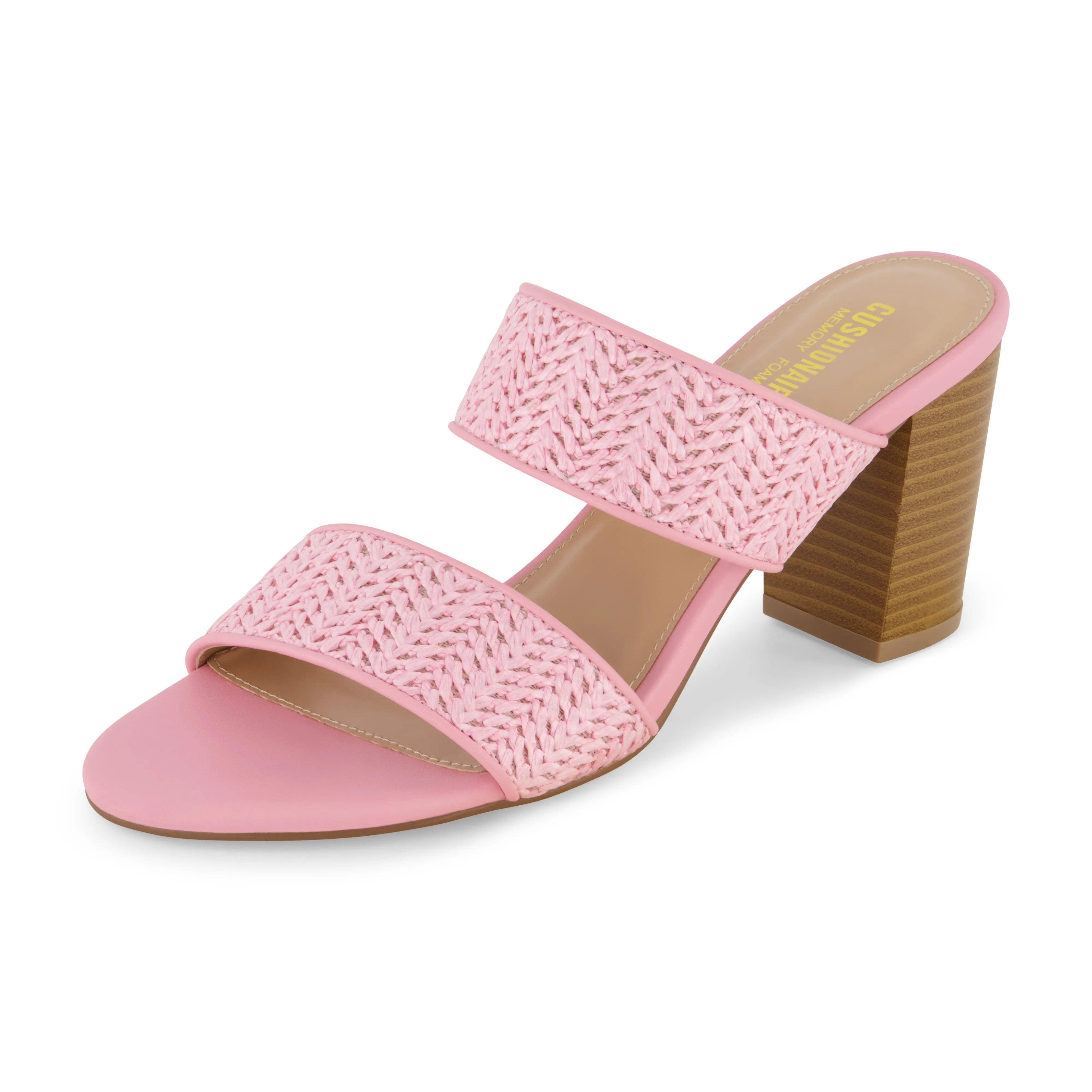 Tosh Two Band Raffia Sandal