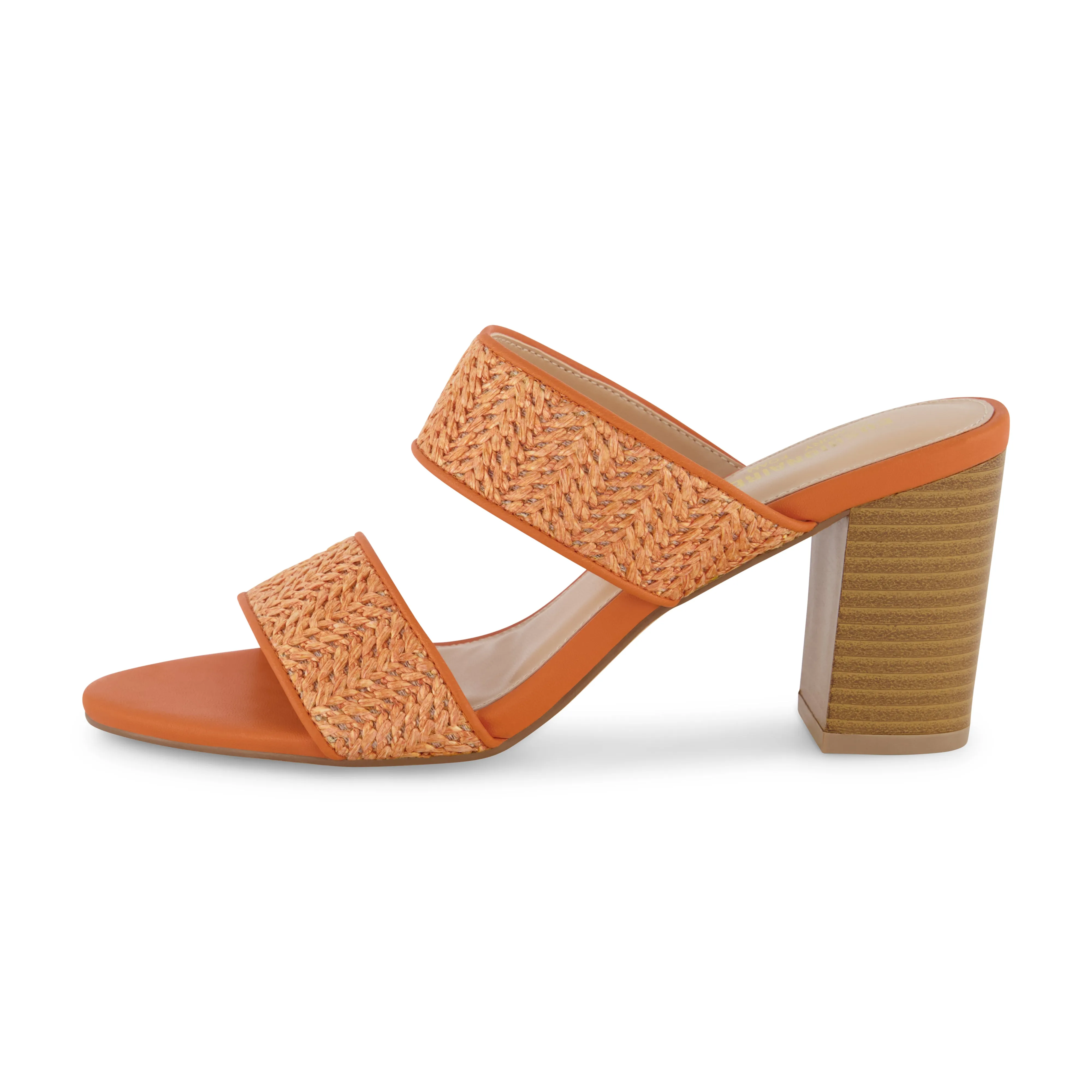 Tosh Two Band Raffia Sandal