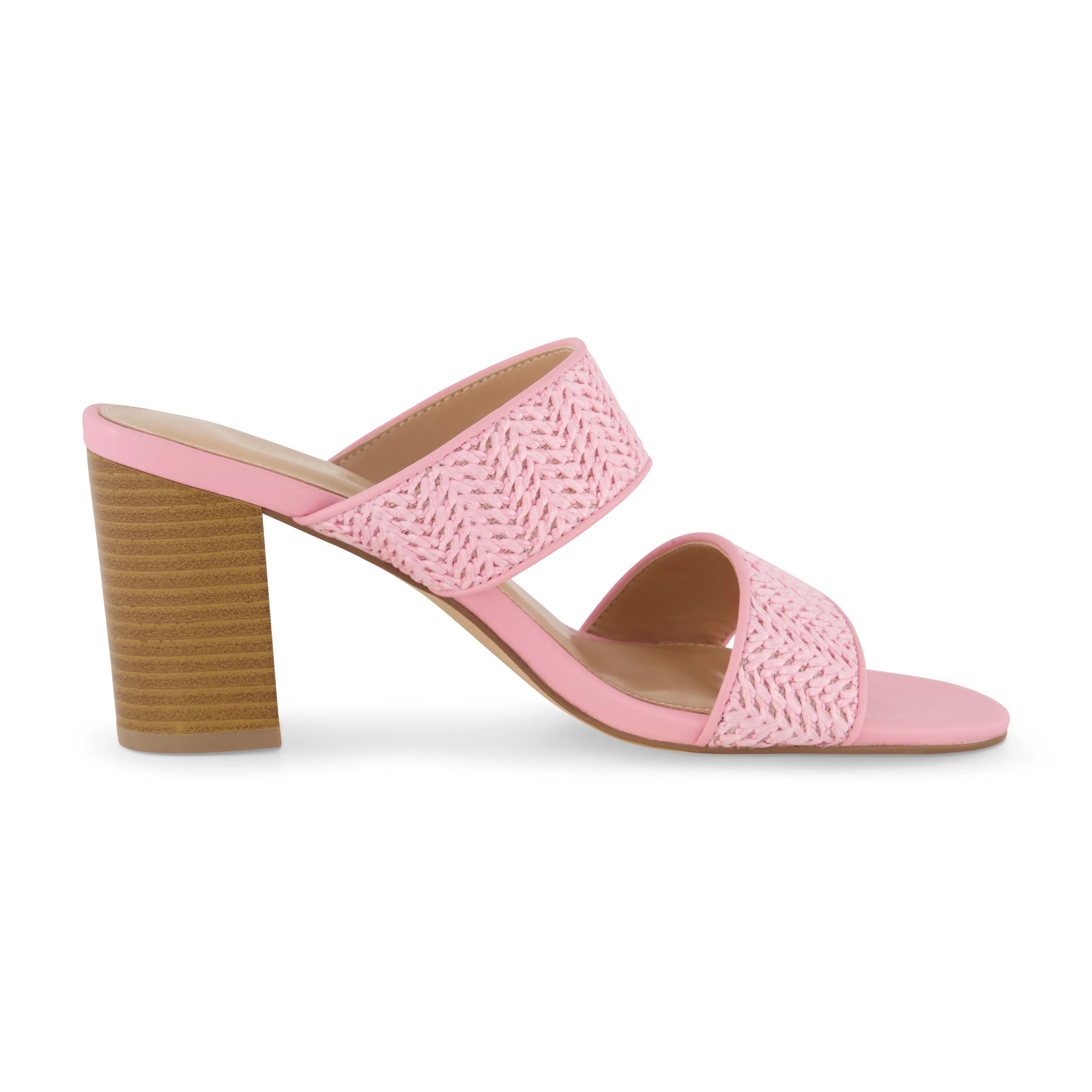 Tosh Two Band Raffia Sandal