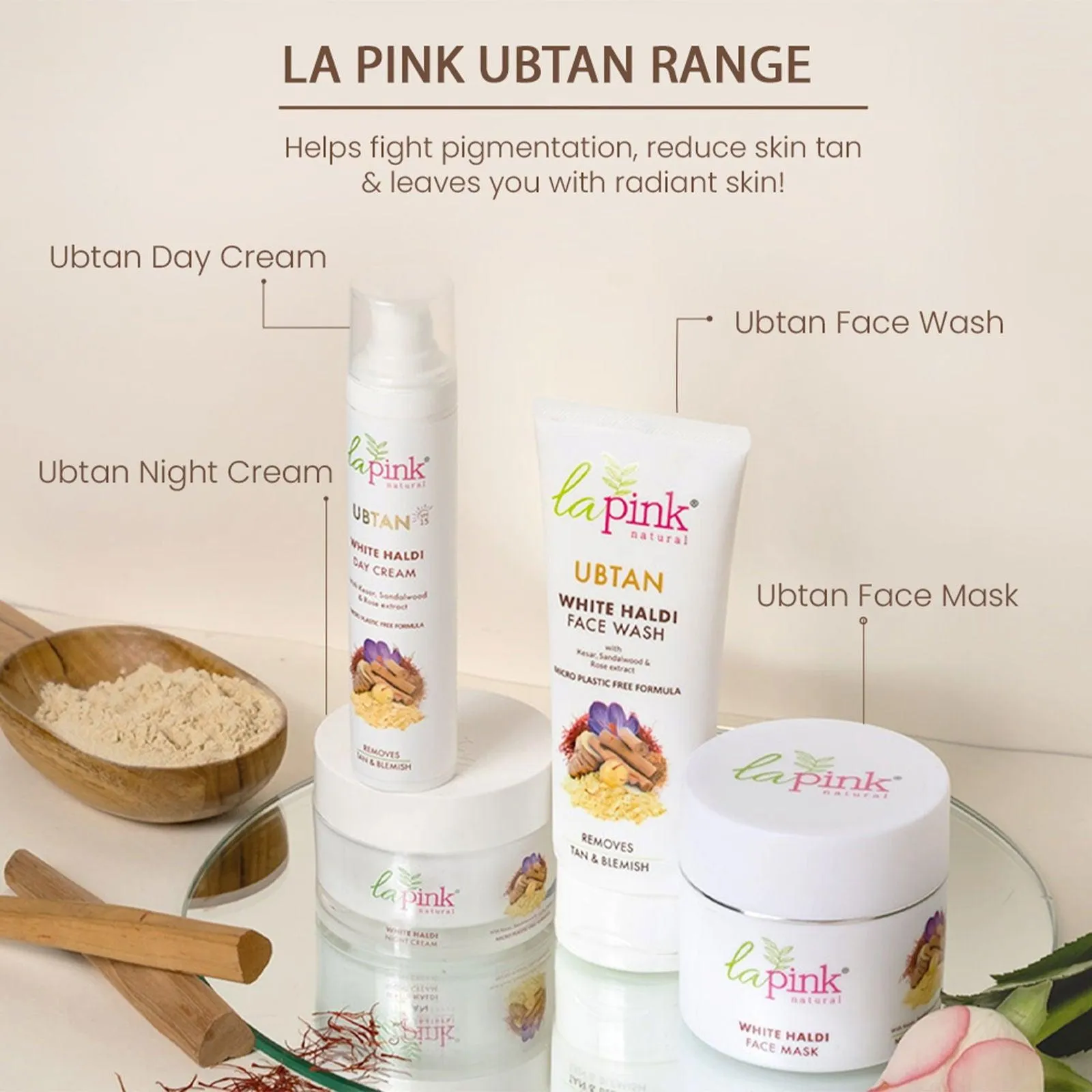 Ubtan White Haldi Refreshing Glow Combo